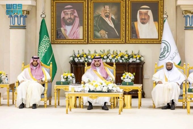أمير منطقة الجوف يستقبل المهنئين بـ عيد الأضحى المبارك