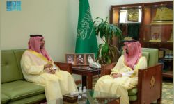 محافظ الخرج يستقبل رئيس جامعة الأمير سطام بن عبدالعزيز