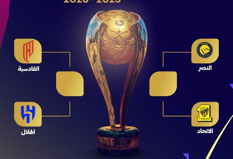 نتائج قرعة كأس السوبر السعودي 2025/26: كلاسيكو مبكر في هونغ كونغ