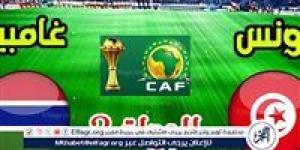 يوتيوب دون تقطيع الآن.. مباراة تونس وجامبيا Tunisia vs Gambia اليوم في كأس الأمم الأفريقية 2025