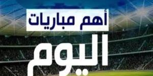 جدول مواعيد مباريات اليوم الثلاثاء 10-9-2024 والقنوات الناقلة