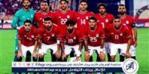 منتخب مصر بالأحمر أمام منتخب بوتسوانا