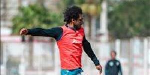 أحمد حمدي يواصل أداء برنامجه التأهيلي على هامش مران الزمالك 