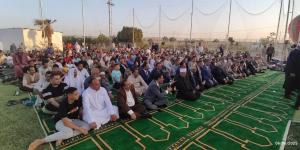 الوادي الجديد تحتفل بالعيد.. 620 مسجدًا وساحة تستقبل آلاف المصلين