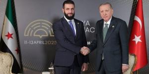 أردوغان يؤكد للشرع ضرورة بقاء سوريا بمنأى عن الصراع الإسرائيلي الإيراني