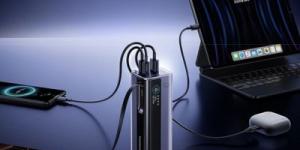 Baseus تطلق بنك طاقة جديد بسعة 20,000 مللي أمبير مع كابل USB-C قابل للسحب