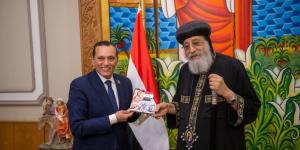 شيخ الأزهر والبابا تواضروس الثاني يستقبلان رئيس شركة تنمية الريف المصرى الجديد