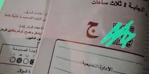 عاجل | شاومينج يزعم تسريب امتحان اللغة العربية للثانوية العامة قبل بدء اللجان.. والتعليم ترد