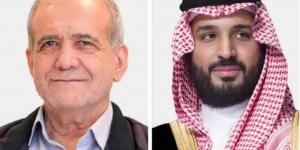 الرئيس الإيراني يجري اتصالا هاتفيا بولي العهد السعودي بعد الاتفاق مع إسرائيل