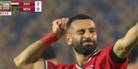 تصفيات أمم أفريقيا 2025: محمد صلاح يسجل الهدف الثاني لمنتخب مصر في مرمى موريتانيا