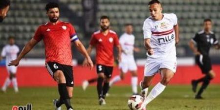 الطللائع يحرز هدف التعادل أمام الزمالك في الدقيقة 55 (2-2).. صور