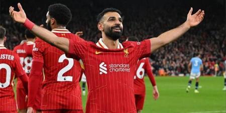 محمد صلاح يتصدر التشكيل المثالي فى الدورى الإنجليزى