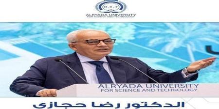 رئيس جامعة الريادة يكشف رؤيته لمستقبل التعليم في عصر الذكاء الاصطناعي