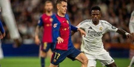 مباراة برشلونة وريال مدريد في نهائي السوبر ...