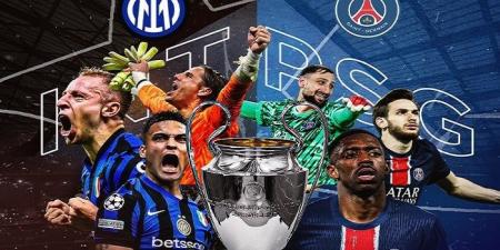 مشاهدة مباراة إنتر ميلان وباريس سان جيرمان بث مباشر في نهائي دوري أبطال أوروبا اليوم
