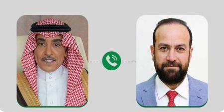 وزير الإعلام يبحث خلال اتصال هاتفي مع نظيره السعودي التعاون في قطاعات الإعلام المختلفة