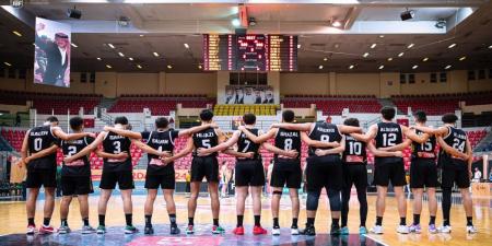 المنتخب الوطني للسلة يستعد للمشاركة في بطولة كأس العالم تحت 19 عاما