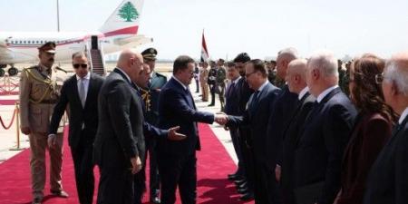 بالصور..زيارة الرئيس جوزاف عون إلى العراق