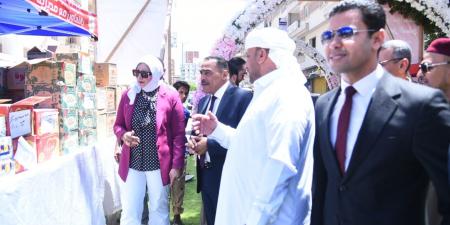 إفتتاح سوق اليوم الواحد خلف مبنى مديرية تموين مطروح