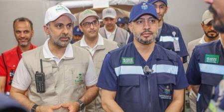 وزير الصحة يزور المستشفى الميداني للخدمات الطبية بمشعر عرفات