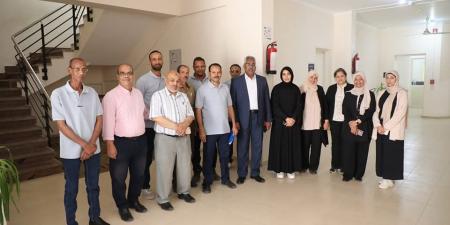 "سليمان"يهنئ العاملين بديوان عام محافظة البحر الأحمر بعيد الاضحي