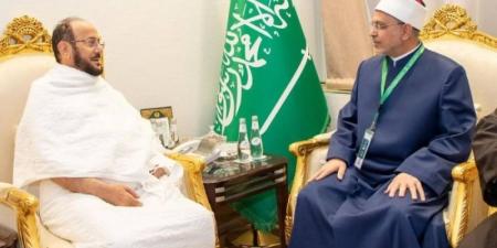 الدكتور عبداللطيف آل الشيخ يستقبل الدكتور سلامة والدكتور رمضان