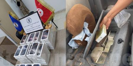 عاجل -مدنين: حجز هواتف مهرّبة بقيمة 800 ألف دينار في عملية نوعية على الحدود!