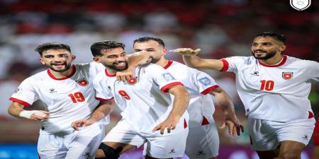 عروض للدرون احتفاء بفوز المنتخب على نظيره العُماني