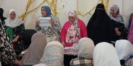 ورش عمل للرائدات الريفيات بكفر الدوار وايتاي البارود ورشيد