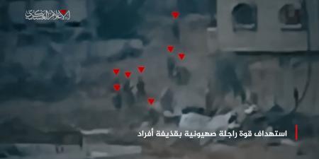 بالفيديو | سلسلة عمليات “حجارة داود”.. استهدافات دقيقة ونوعية لمواقع وآليات العدو الصهيوني في غزة
