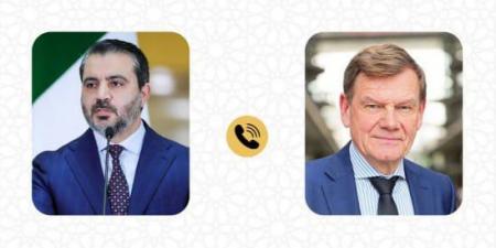وزير الخارجية يبحث مع نظيره الألماني القضايا الإقليمية الملحة والعلاقات الثنائية بين البلدين