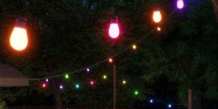 Govee تطلق الإصدار الجديد من أضواء السلسلة الذكية الخارجية Smart Outdoor S14 Bulb String Lights 2