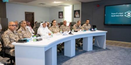 رئيس الجيومكانية يستقبل نائب قائد القوات المشتركة