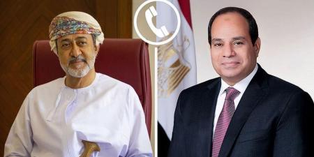 خلال اتصال مع سلطان عمان.. الرئيس السيسي يحذر من التبعات الجسيمة لتوسع دائرة الصراع في المنطقة