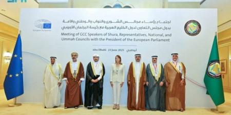 رئيس مجلس الشورى يشارك في اجتماع رؤساء المجالس التشريعية الخليجية مع رئيسة البرلمان الأوروبي
