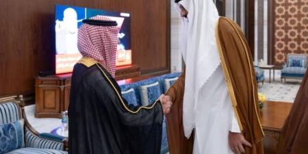 أمير دولة قطر يستقبل وزراء خارجية دول مجلس التعاون لدول الخليج العربية
