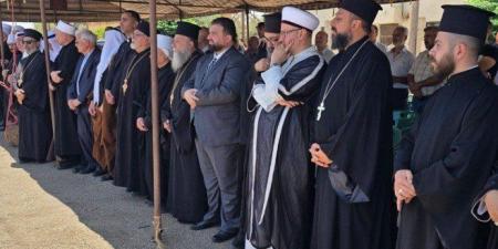 شاهد بالفيديو.. مراسم تشييع ضحايا تفجير كنيسة مار إلياس في دمشق