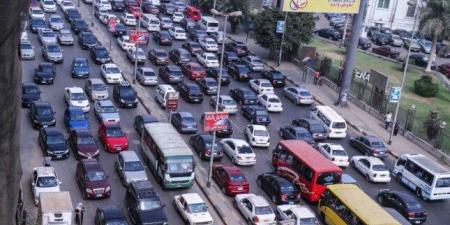 اعرف طريقك.. كثافات متحركة بأغلب طرق ومحاور القاهرة والجيزة