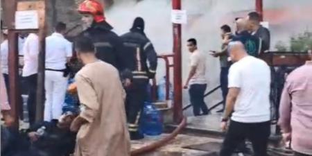 نشوب حريق في عمارة سكنية بمصر الجديدة والحماية المدنية تسيطر عليه