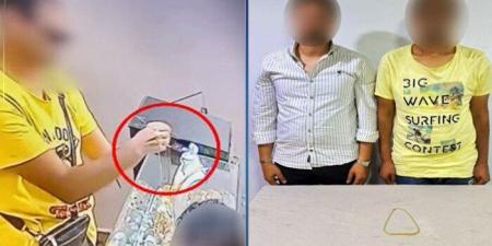 «الفيسبوك فضحه».. ضبط بطل فيديو سرقة سلسلة ذهبية من محل صاغة بالجيزة
