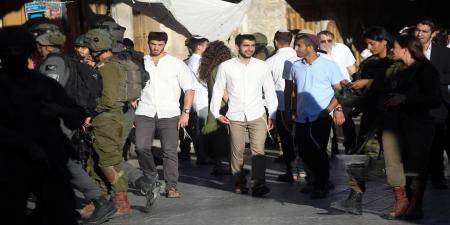 مسيرات استفزازية للمستوطنين الصهاينة في القدس المحتلة