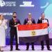 الفريق الممثل  للبترول يحصل على المركز الأول عن مشروع إنتاج الغاز