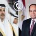 الرئيس السيسي يبحث هاتفيا مع أمير قطر مستجدات الأوضاع الإقليمية بالشرق الأوسط