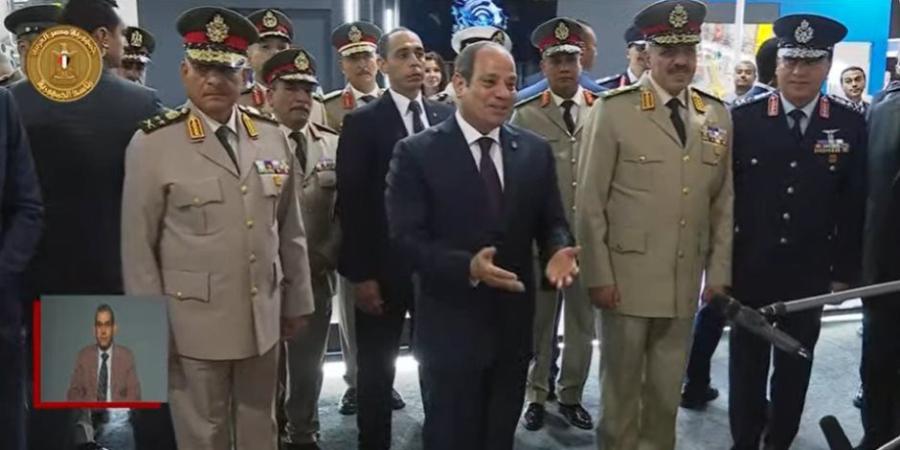 بث مباشر.. الرئيس السيسي يشهد انطلاق معرض مصر الدولى للطيران والفضاء