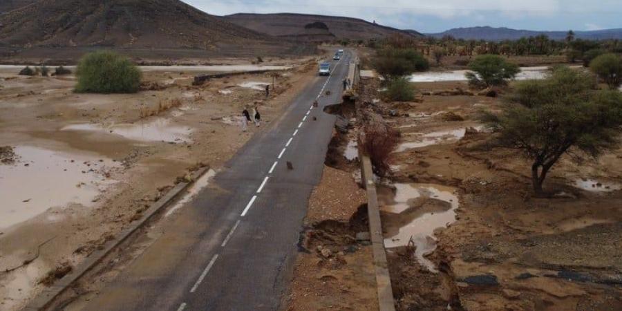 تساقطات مطرية غزيرة تتسبب في خسائر كبيرة بحوض المعيدر في إقليم زاكورة