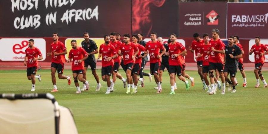 الأهلي يستأنف تدريباته استعدادا لمواجهة بطل كينيا