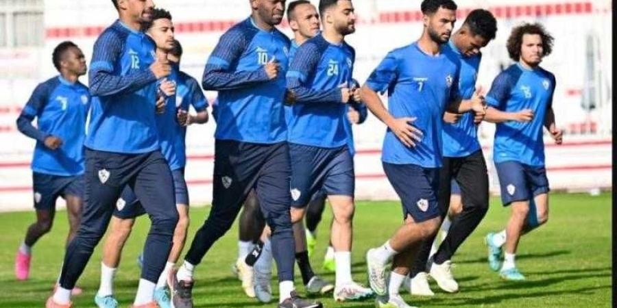 تفاصيل مران الزمالك استعدادًا لمواجهة الشرطة الكيني في الكونفدرالية