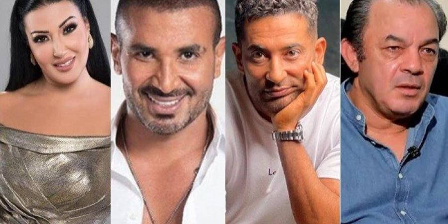 أحمد سعد وسمية الخشاب، أشهر أتباع صلاح التيجاني من الوسط الفني