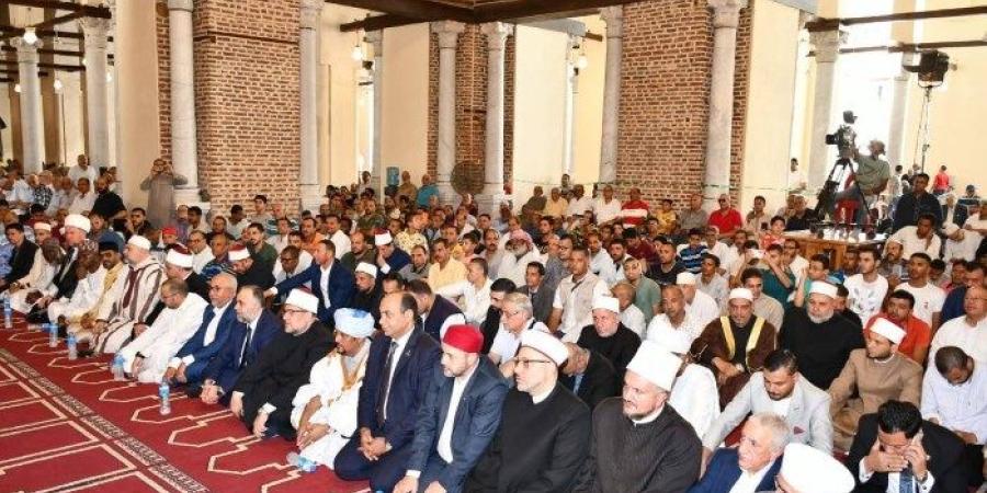 وزارة الأوقاف تعلن موضوع خطبة الجمعة غدا