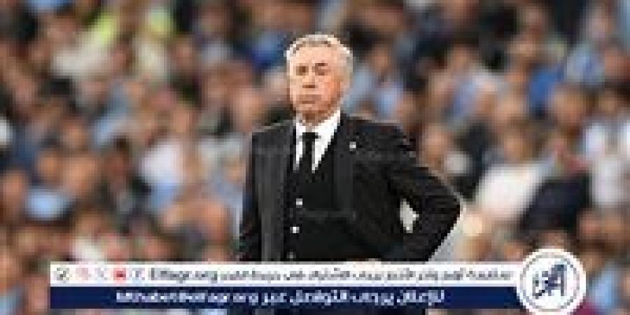 أنشيلوتي يعلن قائمة ريال مدريد لمواجهة إسبانيول